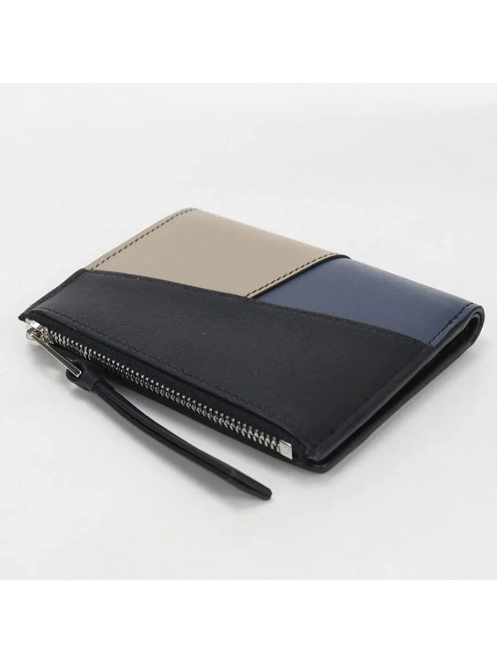 Loewe Slim Compact Wallet Puzzle Bifold Classic Calf
